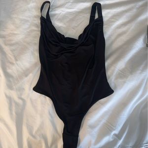 Free people cowl neck bodysuit